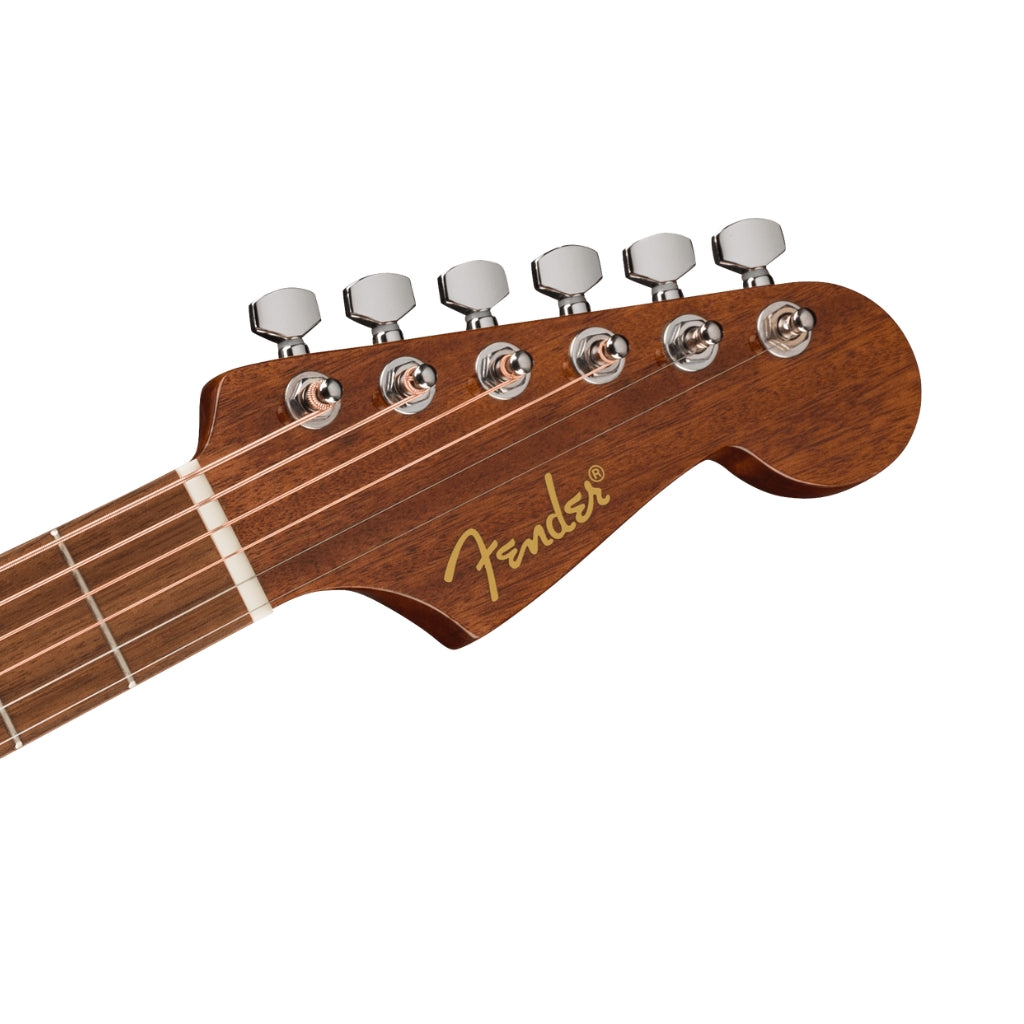 Fender - California Standard Redondo Mini Acoustic Guitar - Natural Sapele, Sapele Top