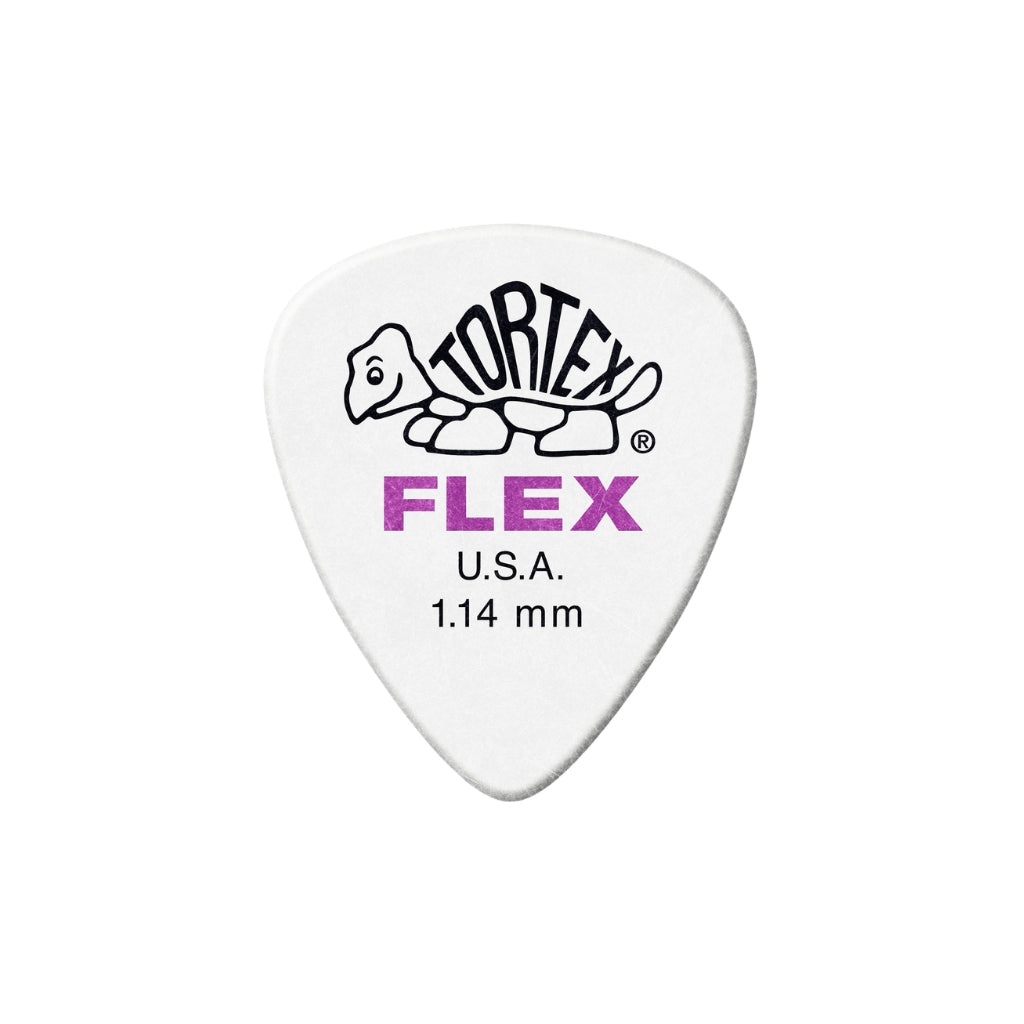 Dunlop Tortex Flex Standard 1.14mm Picks - 12 Pack