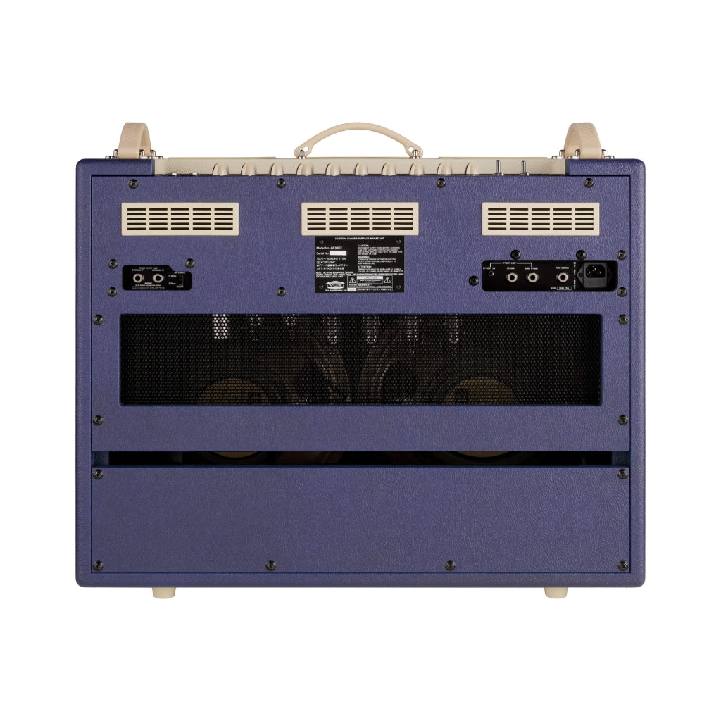 Vox - AC30C2 2 x 12-inch 30-watt Tube Combo Amp - Blue Cream