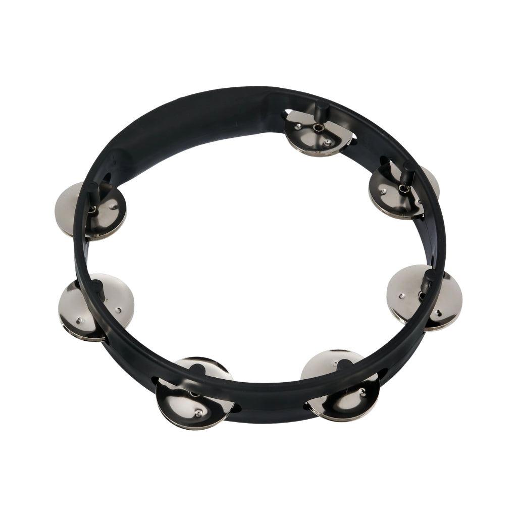 Latin Percussion - Aspire Tambourine - 8 inches, Black