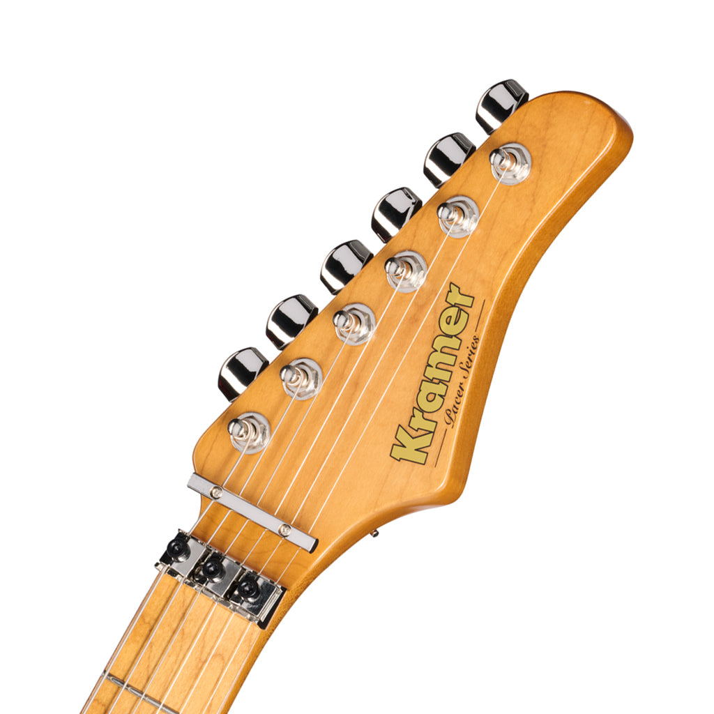 Kramer Pacer Deluxe w/Premium Gig Bag - Ruby Red Metallic