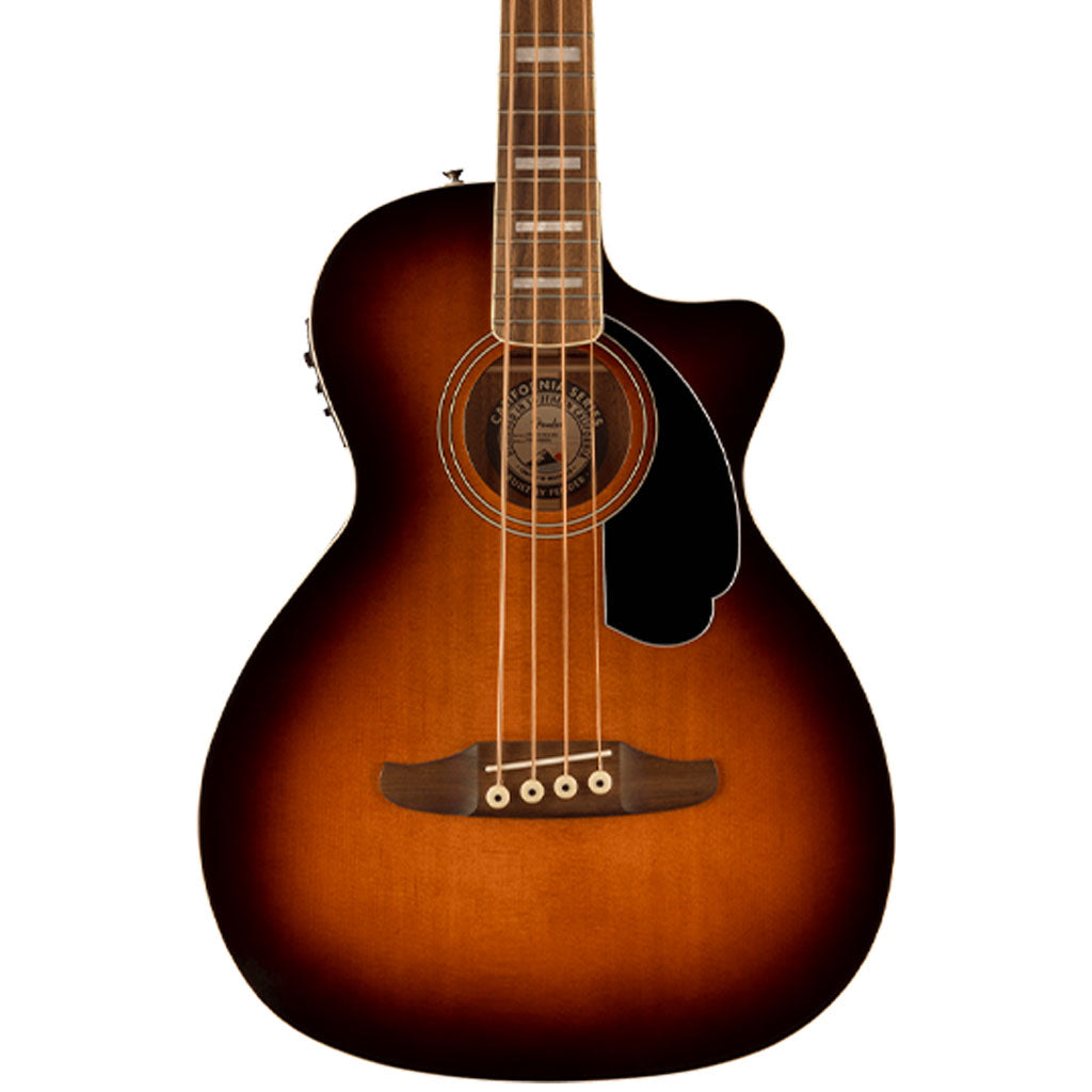 Fender Kingman™ Bass, Walnut Fingerboard, Black Pickguard, Shaded Edge Burst