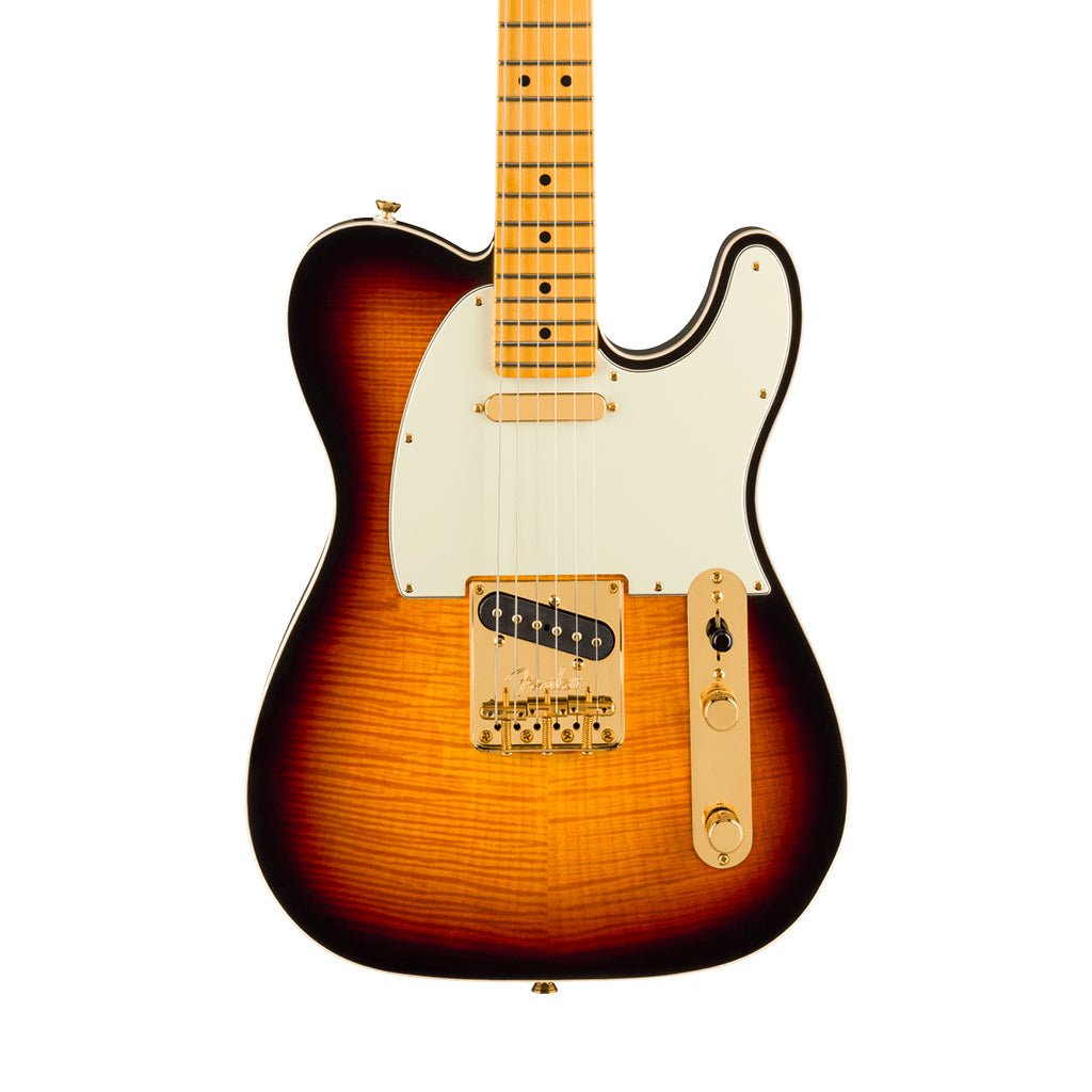 Fender 75th Anniversary American Professional Custom Telecaster Maple Fingerboard - 2-Color Sunburst Electric Guitars Sky Music