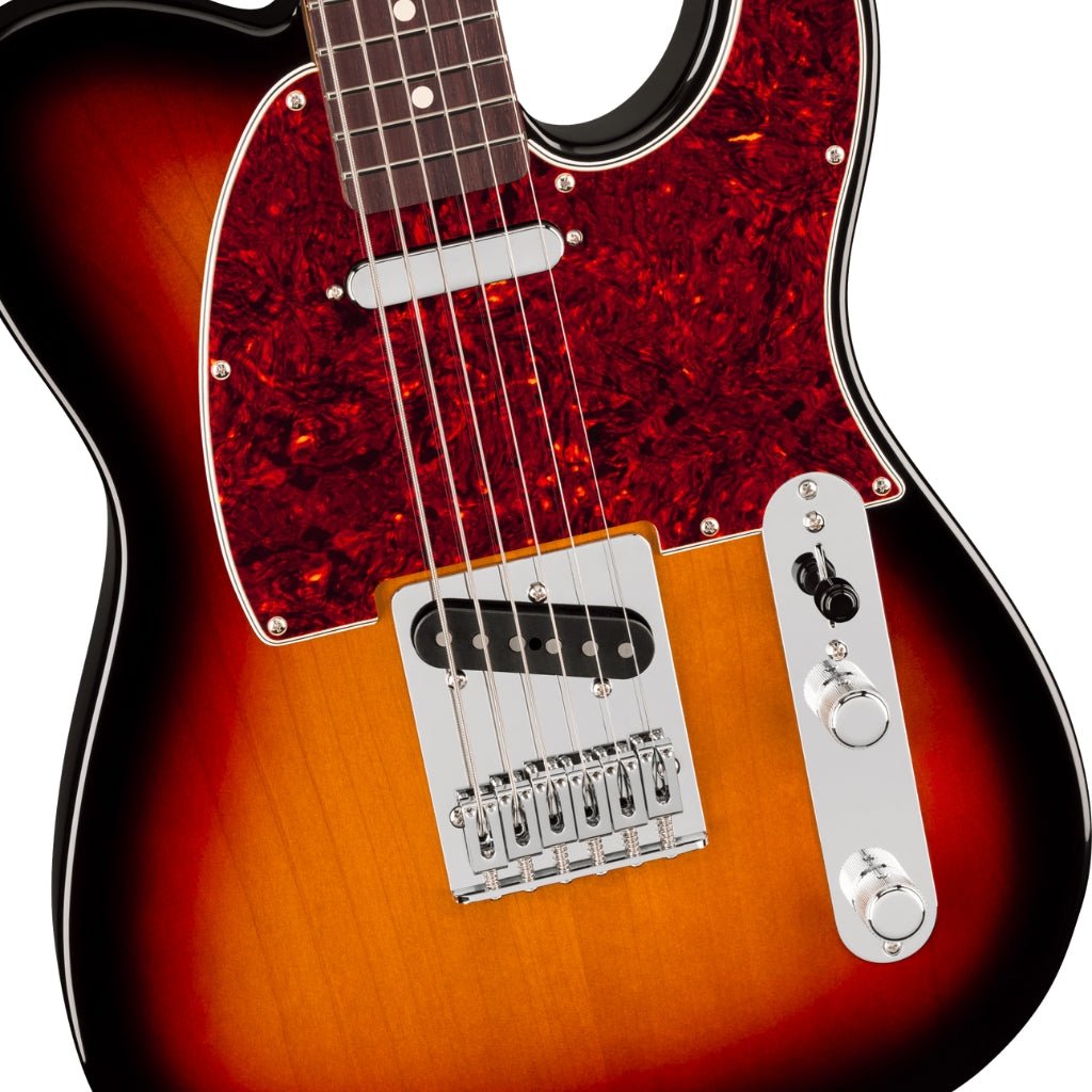 Fender 75th Anniversary Player II Baritone Telecaster Electric Guitar - 3-Color Sunburst, Rosewood Fingerboard Electric Guitars Sky Music
