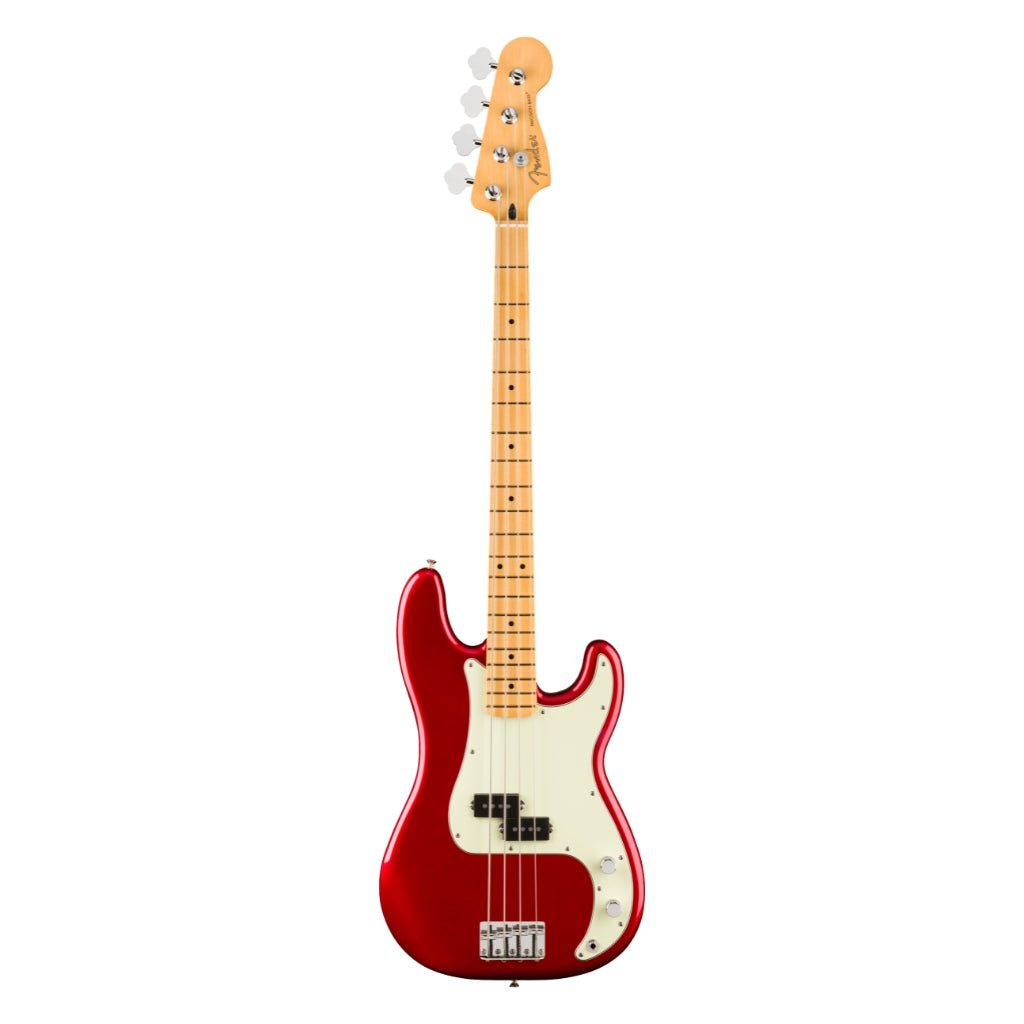 Fender 75th Anniversary Player II Precision Bass Guitar - Candy Apple Red, Maple Fingerboard Bass Guitars Sky Music