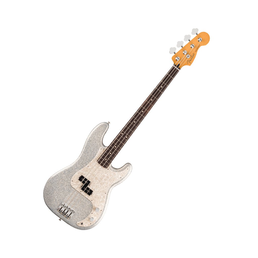 Fender 75th Anniversary Player II Precision Bass Rosewood Fingerboard - Diamond Dust Sparkle Bass Guitars Sky Music