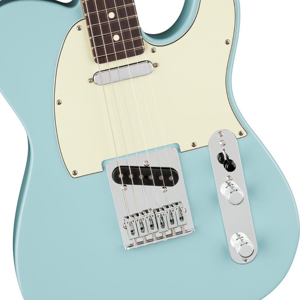 Fender 75th Anniversary Player II Telecaster Electric Guitar - Daphne Blue, Rosewood Fingerboard Electric Guitars Sky Music