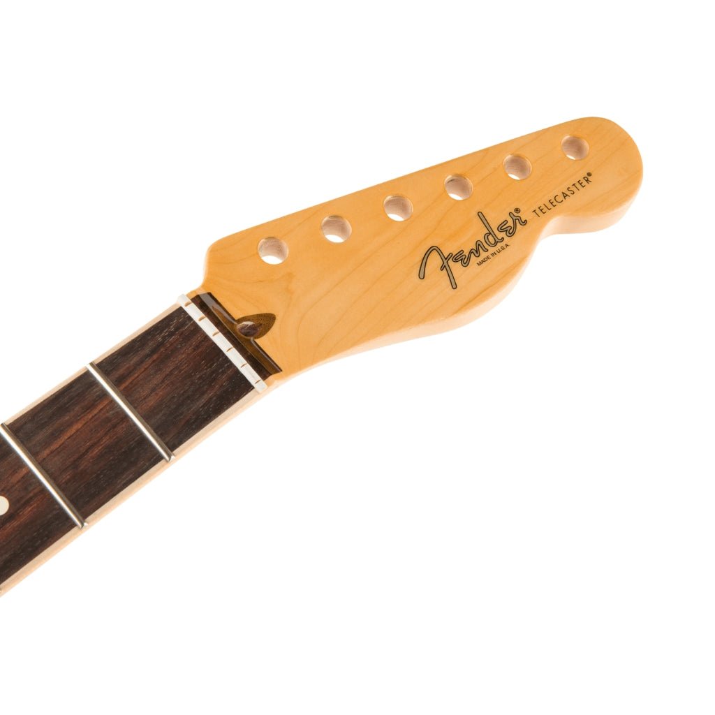 Fender American Channel Bound Telecaster Neck Rosewood Guitar Spare Parts Sky Music