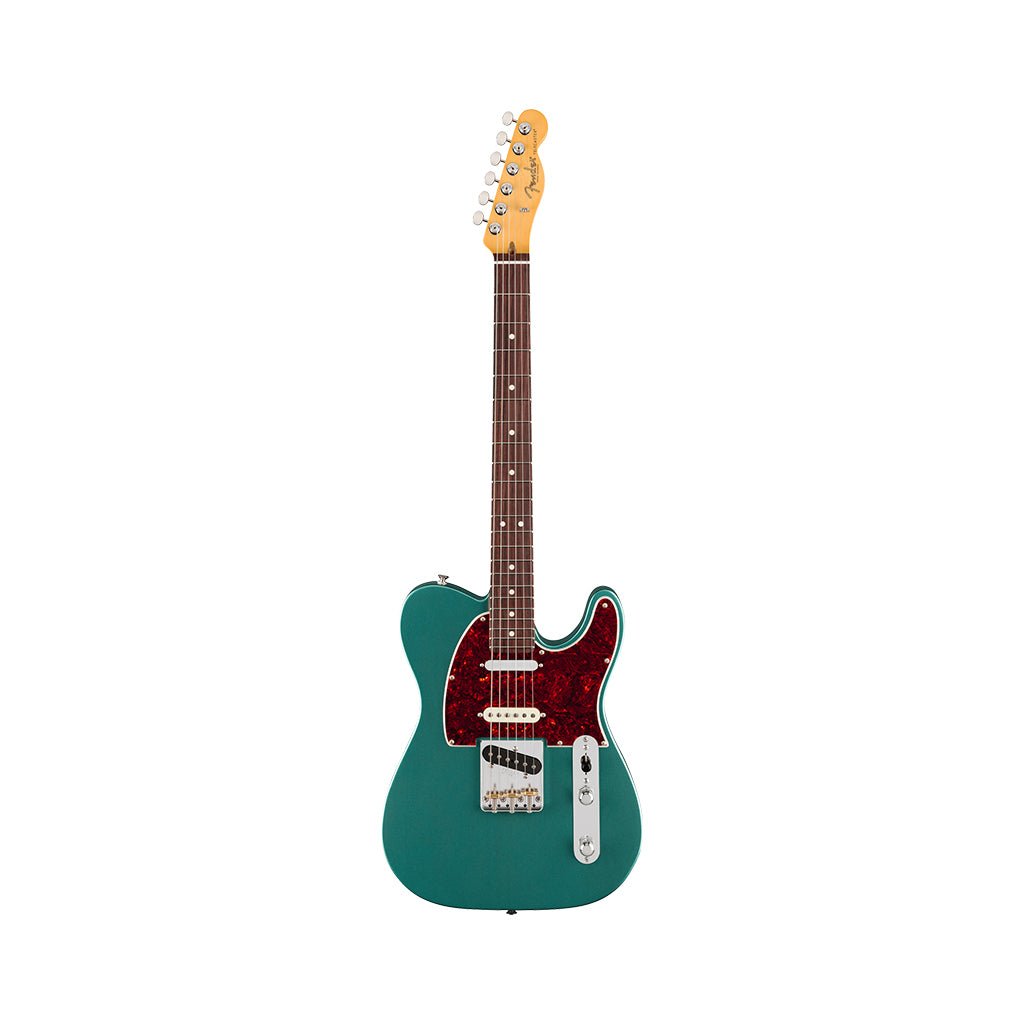 Fender American Professional Classic Hotshot Telecaster - Faded Sherwood Green Metallic, Rosewood Fingerboard Electric Guitars Sky Music