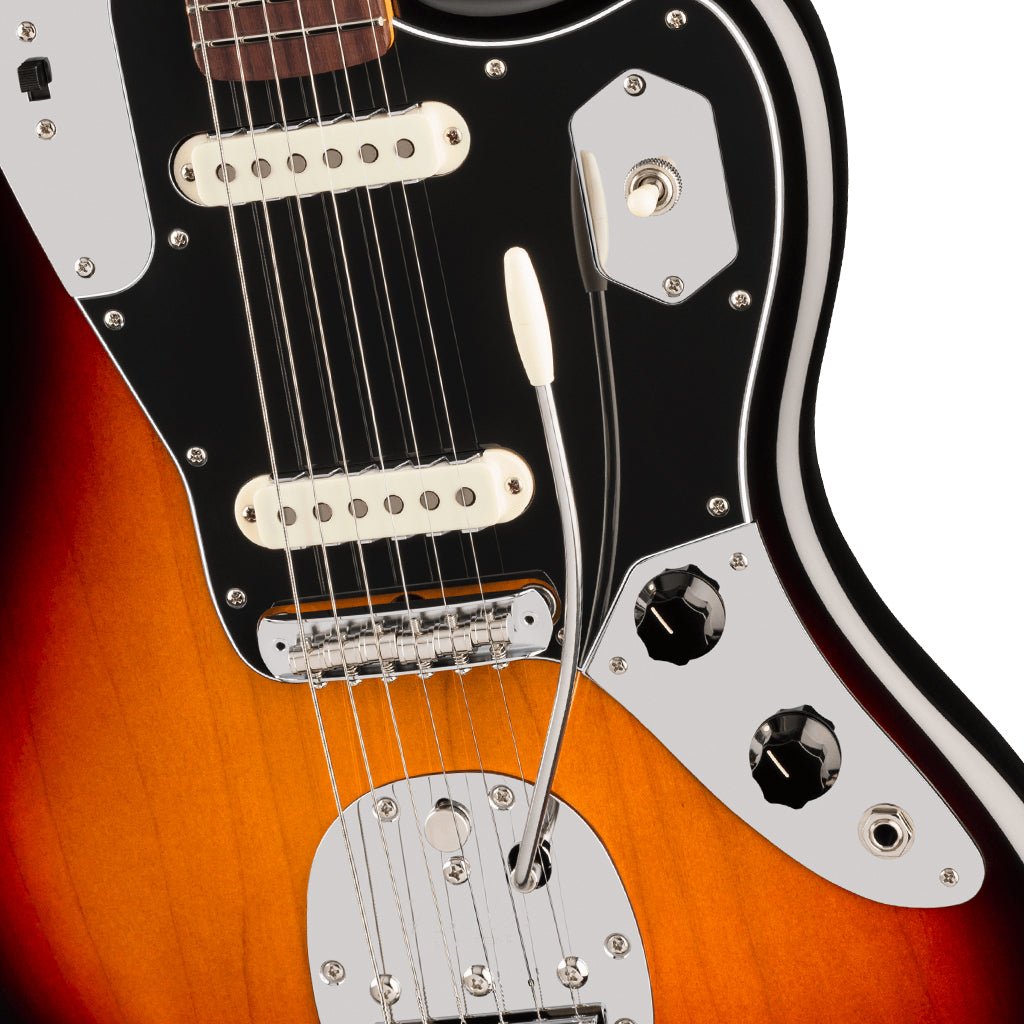 Fender American Professional Classic Jaguar - 3-Colour Sunburst, Rosewood Fingerboard Electric Guitars Sky Music