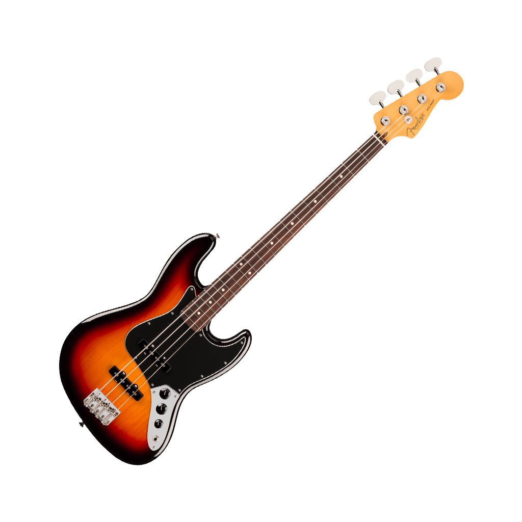 Fender American Professional Classic Jazz Bass - 3-Colour Sunburst, Rosewood Fingerboard Bass Guitars Sky Music
