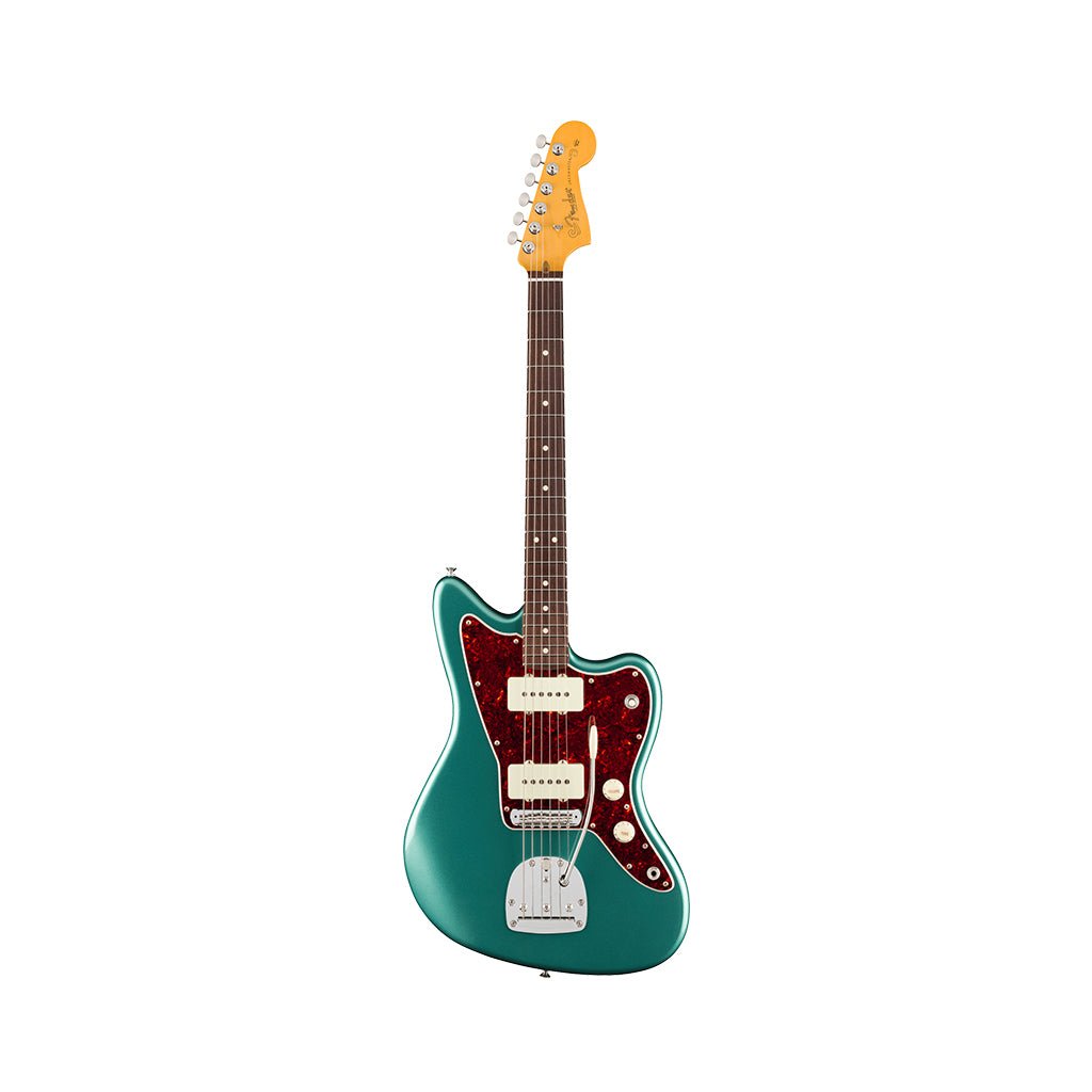 Fender American Professional Classic Jazzmaster - Faded Sherwood Green Metallic, Rosewood Fingerboard Electric Guitars Sky Music