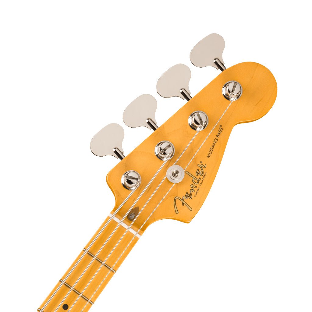 Fender American Professional Classic Mustang Bass - Faded Dakota Red, Maple Fingerboard Bass Guitars Sky Music