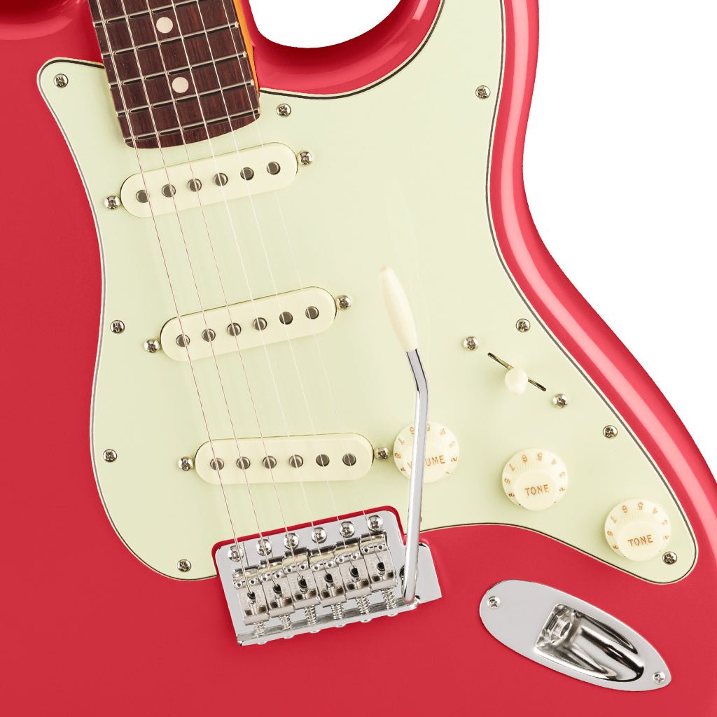 Fender American Professional Classic Stratocaster - Faded Dakota Red, Rosewood Fingerboard Electric Guitars Sky Music