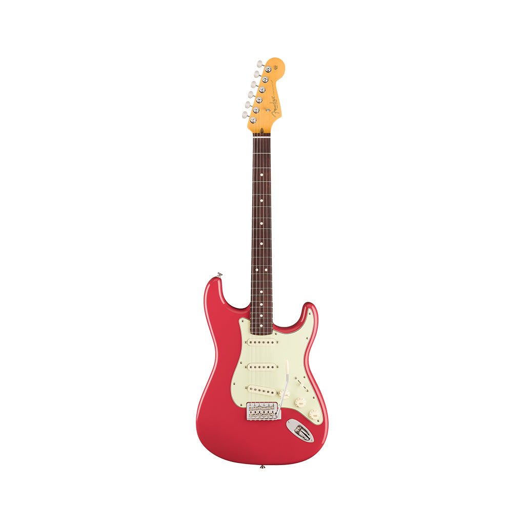 Fender American Professional Classic Stratocaster - Faded Dakota Red, Rosewood Fingerboard Electric Guitars Sky Music