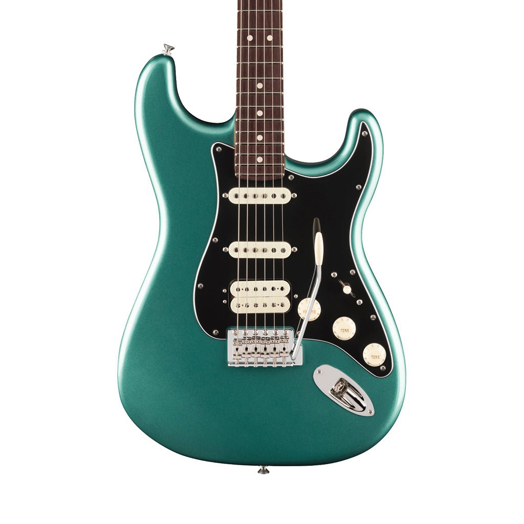 Fender American Professional Classic Stratocaster HSS - Faded Sherwood Green Metallic, Rosewood Fingerboard Electric Guitars Sky Music