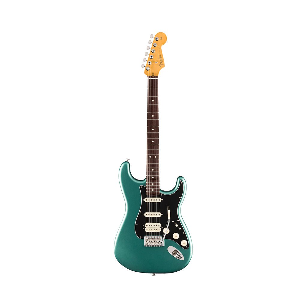 Fender American Professional Classic Stratocaster HSS - Faded Sherwood Green Metallic, Rosewood Fingerboard Electric Guitars Sky Music