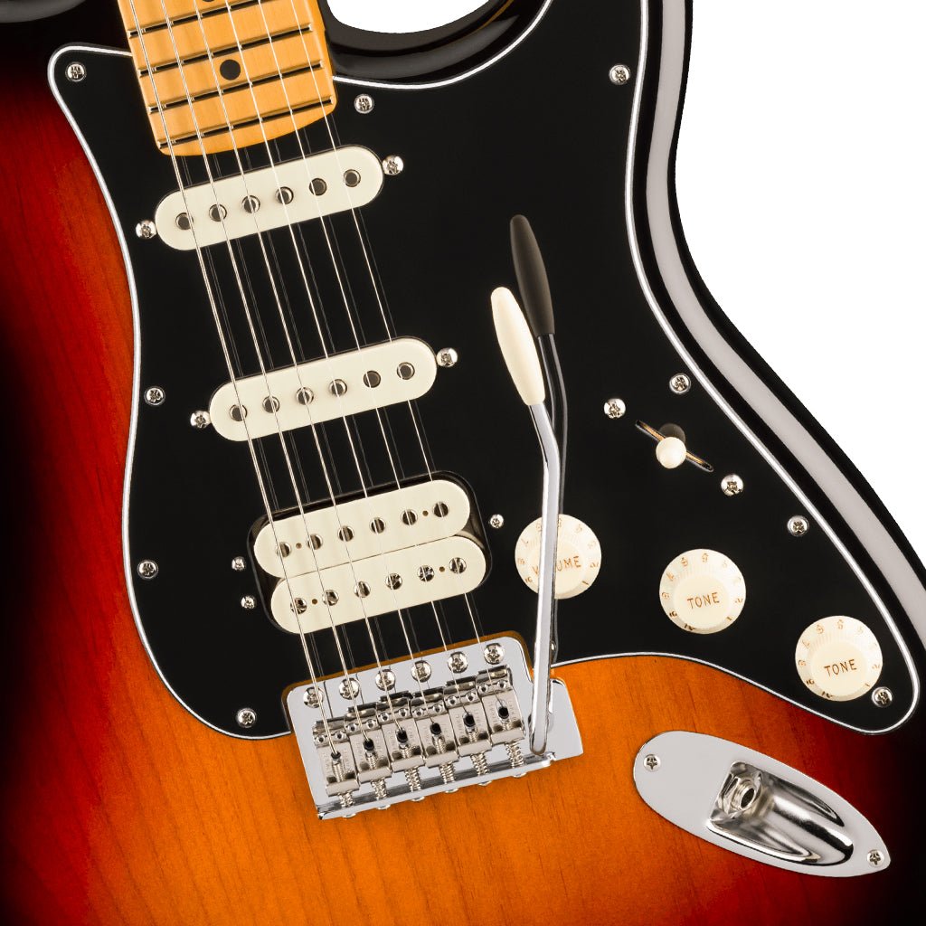 Fender American Professional Classic Stratocaster HSSd - 3-Colour Sunburst, Maple Fingerboard Electric Guitars Sky Music