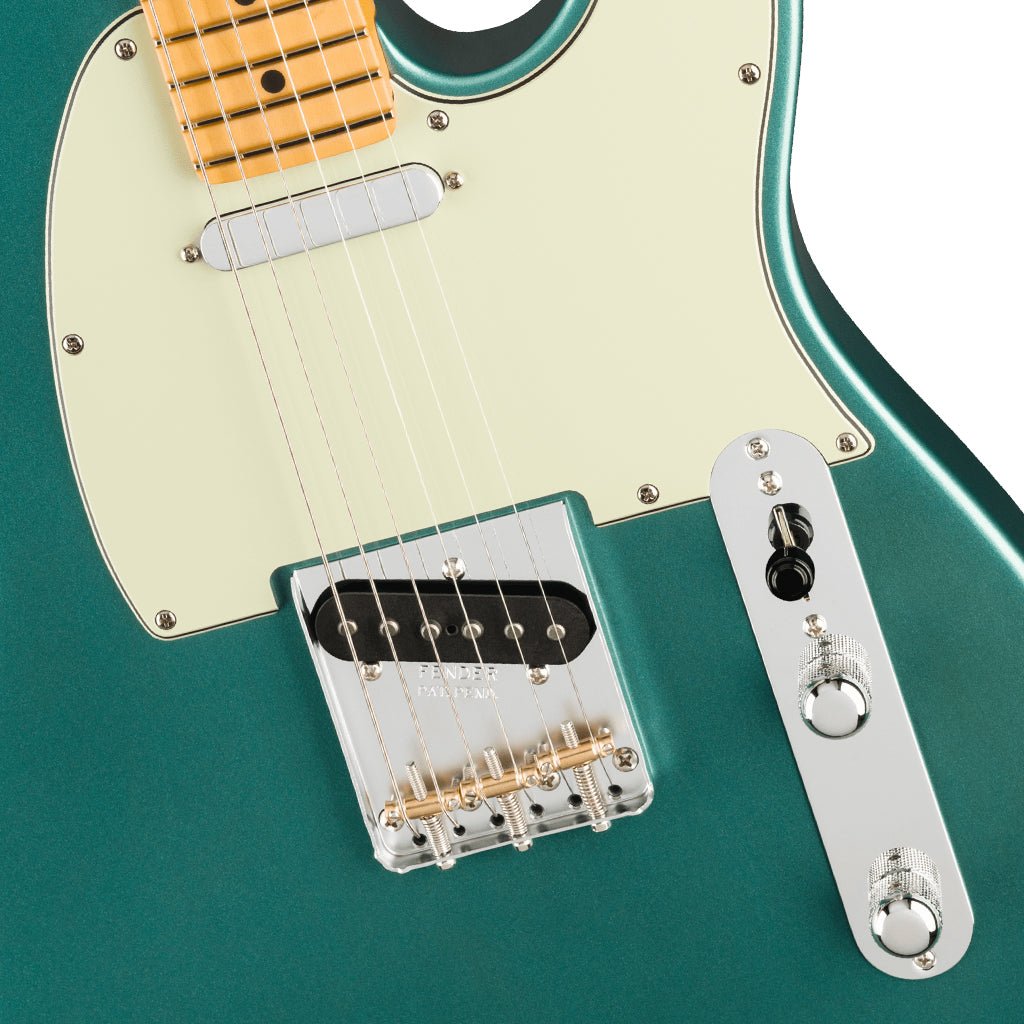 Fender American Professional Classic Telecaster - Faded Sherwood Green Metallic, Maple Fingerboard Electric Guitars Sky Music