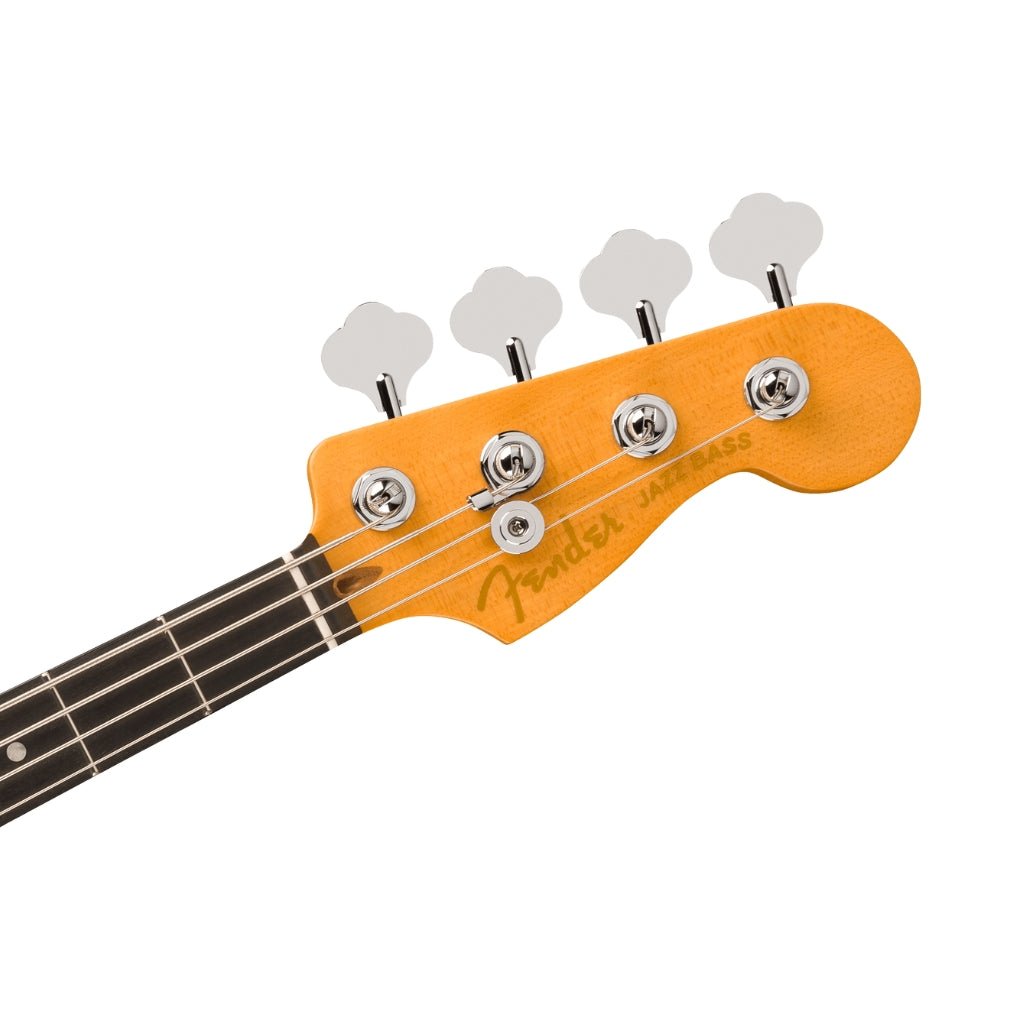 Fender American Ultra II Ebony Fingerboard Jazz Bass - Noble Blue Bass Guitars Sky Music