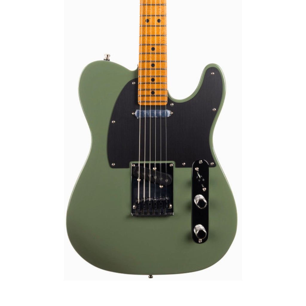 Fender American Ultra II Limited Edition Telecaster Roasted Maple Neck - Antique Olive Electric Guitars Sky Music