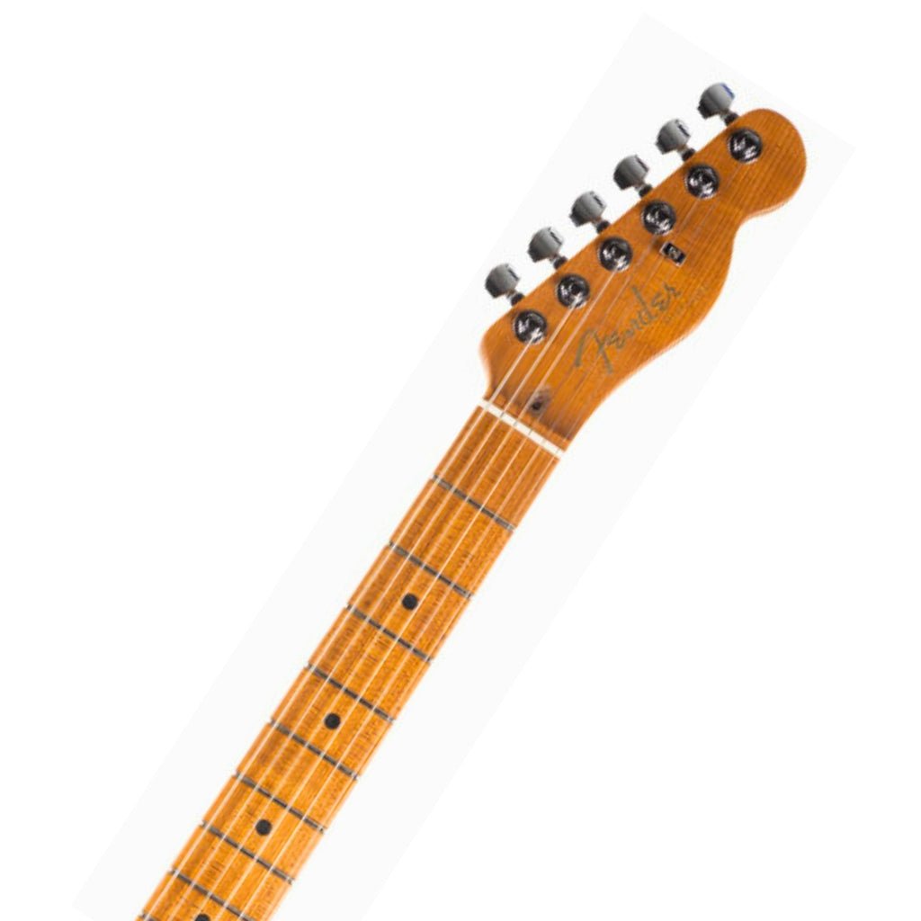Fender American Ultra II Limited Edition Telecaster Roasted Maple Neck - Antique Olive Electric Guitars Sky Music