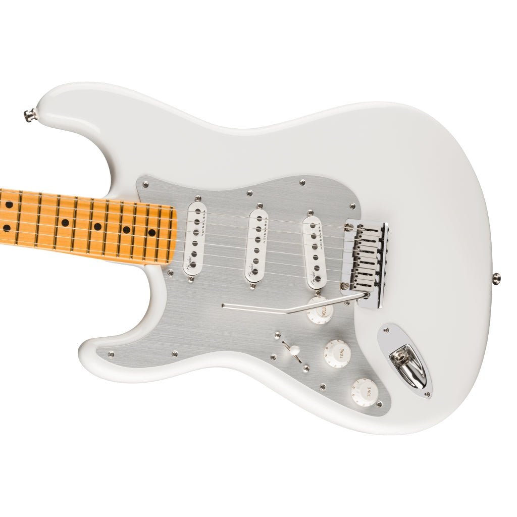 Fender American Ultra II Maple Fingerboard Left Handed Stratocaster - Avalanche Electric Guitars Sky Music