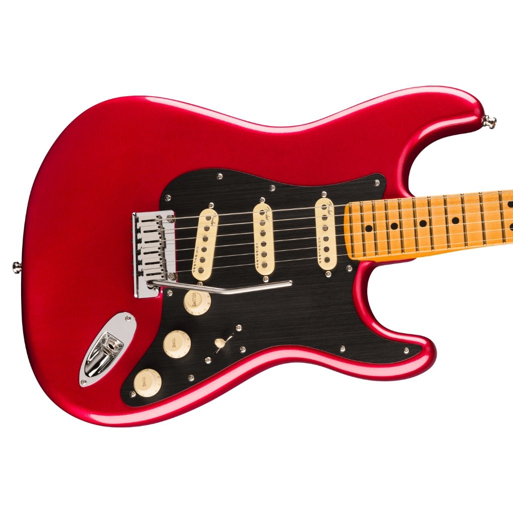 Fender American Ultra II Maple Fingerboard Stratocaster - Sinister Red Electric Guitars Sky Music