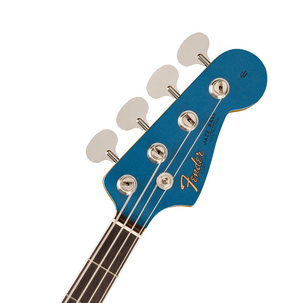 Fender American Vintage II 1966 Jazz Bass Rosewood Fingerboard - Lake Placid Blue Bass Guitars Sky Music