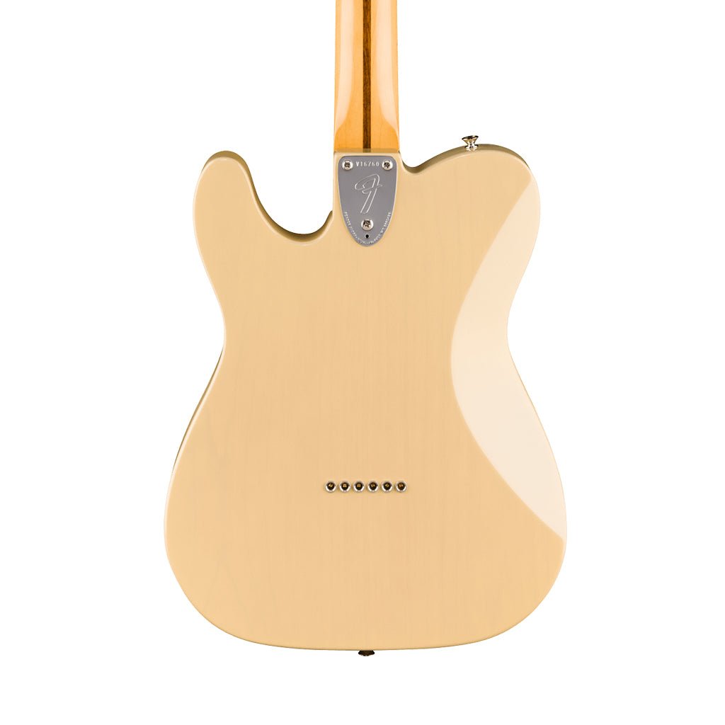 Fender American Vintage II 1975 Telecaster Deluxe Maple Fingerboard - Vintage Blonde Electric Guitars Sky Music