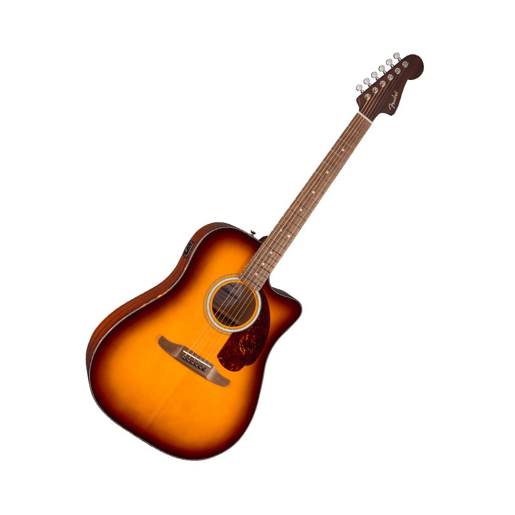 Fender California Deluxe Redondo CE Acoustic-Electric - Honey Sunburst Acoustic Guitars Sky Music