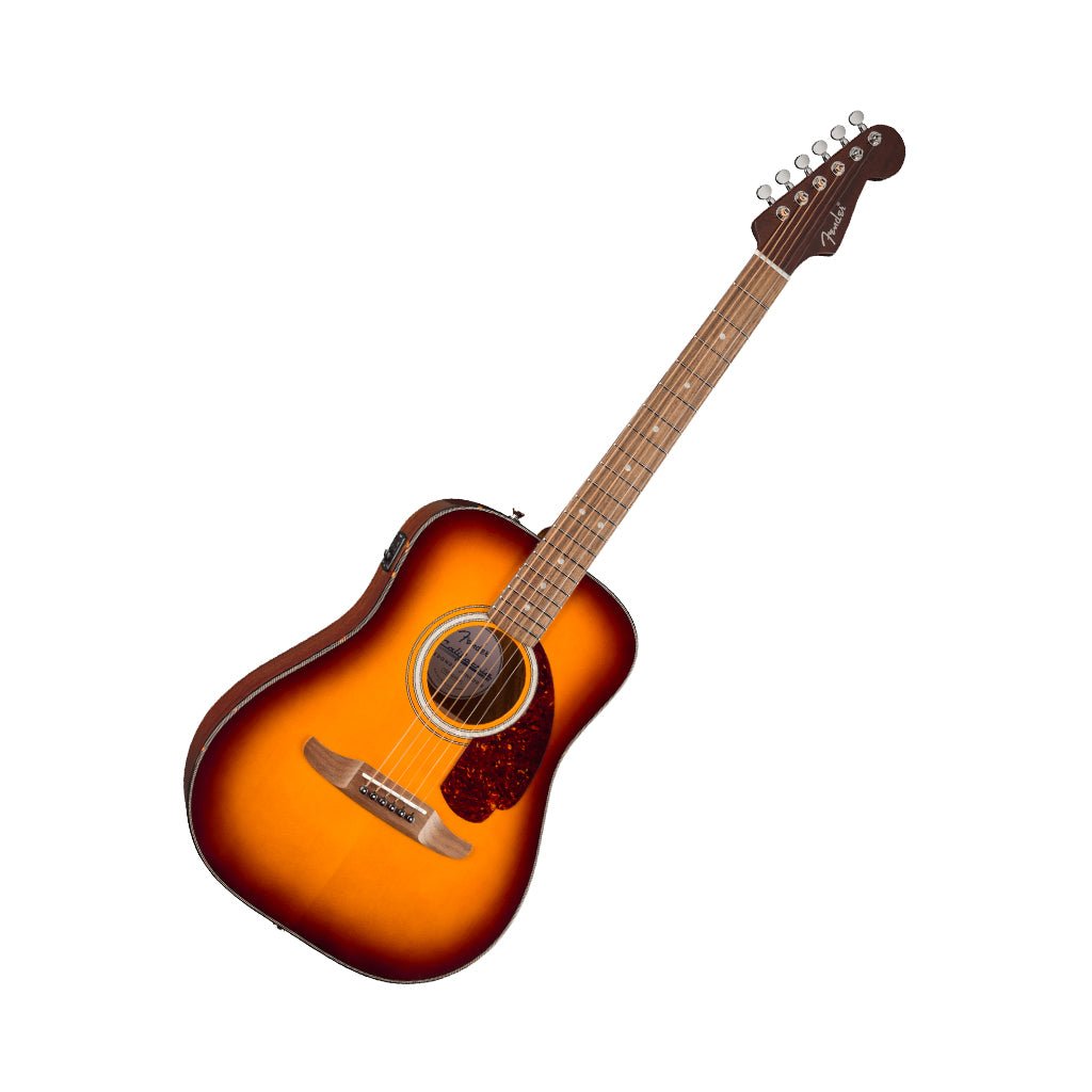 Fender California Deluxe Redondo Jr. E Acoustic-Electric - Honey Sunburst Acoustic Guitars Sky Music