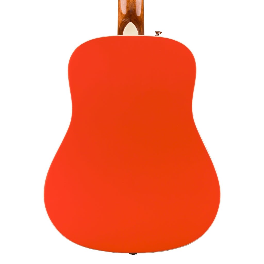 Fender California Standard Redondo Mini Acoustic Guitar with Bag - Fiesta Red, Spruce Top Acoustic Guitars Sky Music