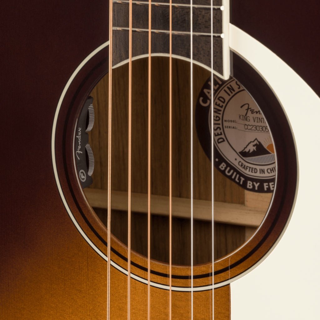 Fender California Vintage King Acoustic-electric Guitar - Mojave Acoustic Guitars Sky Music