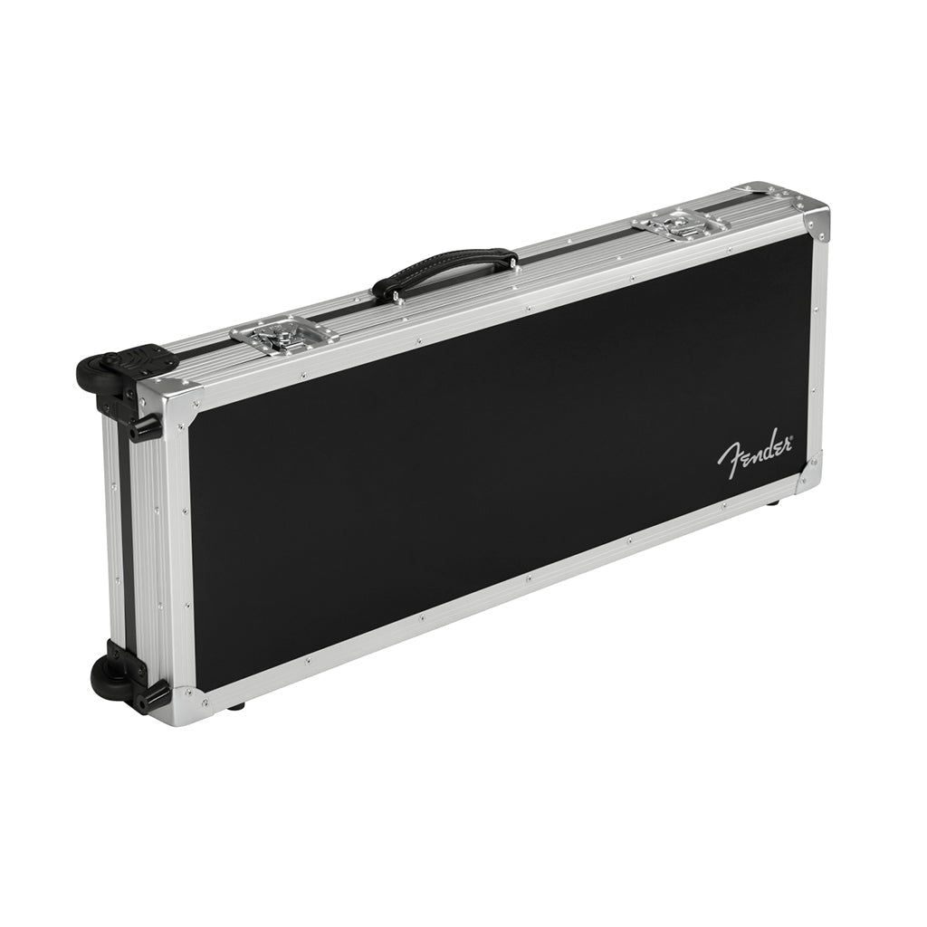 Fender CEO Flight Case with Wheels - Black and Silver Electric Guitar Cases Sky Music