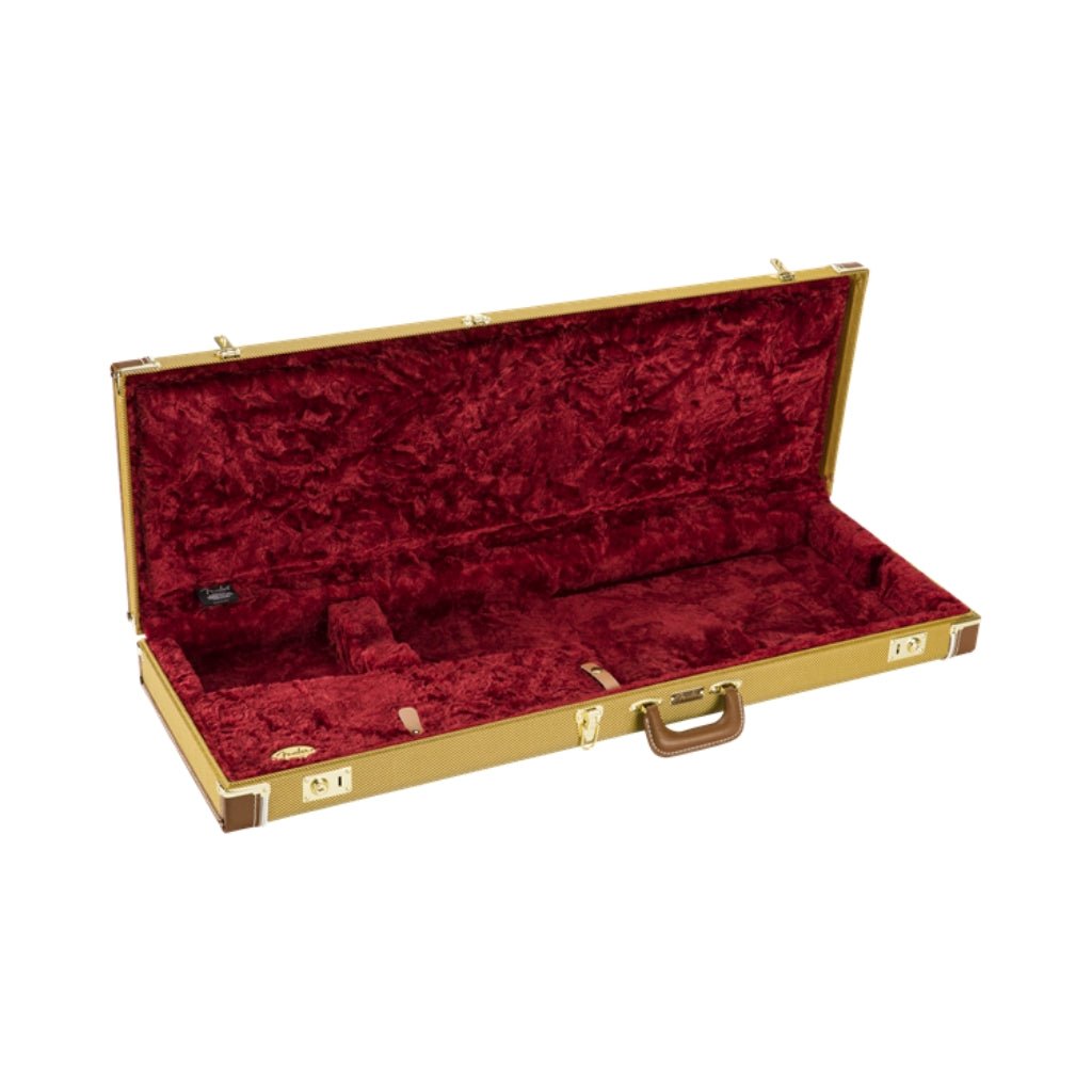 Fender Classic Series Wood Case for Strat/Tele - Tweed Electric Guitar Cases Sky Music