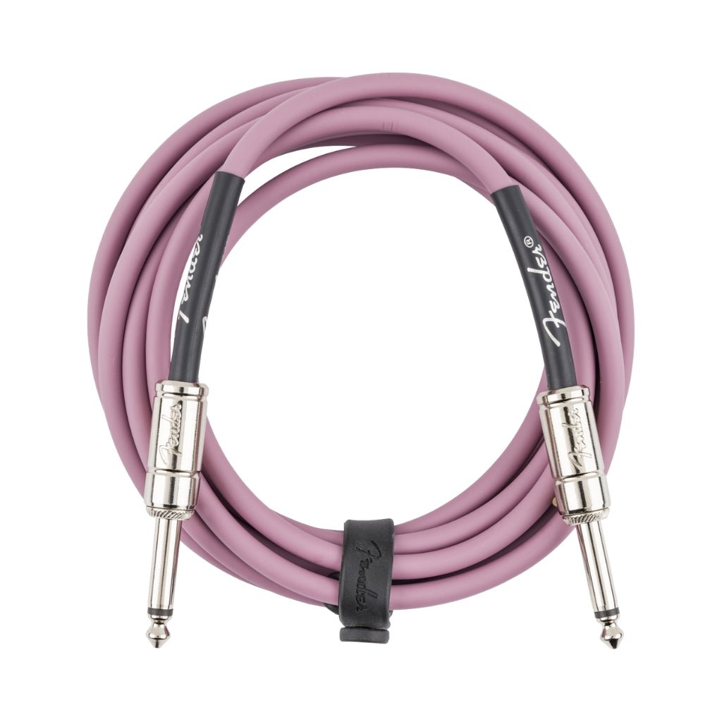 Fender Contour Series Instrument Cable - Burgundy Mist, 10 feet Instrument Cables Sky Music