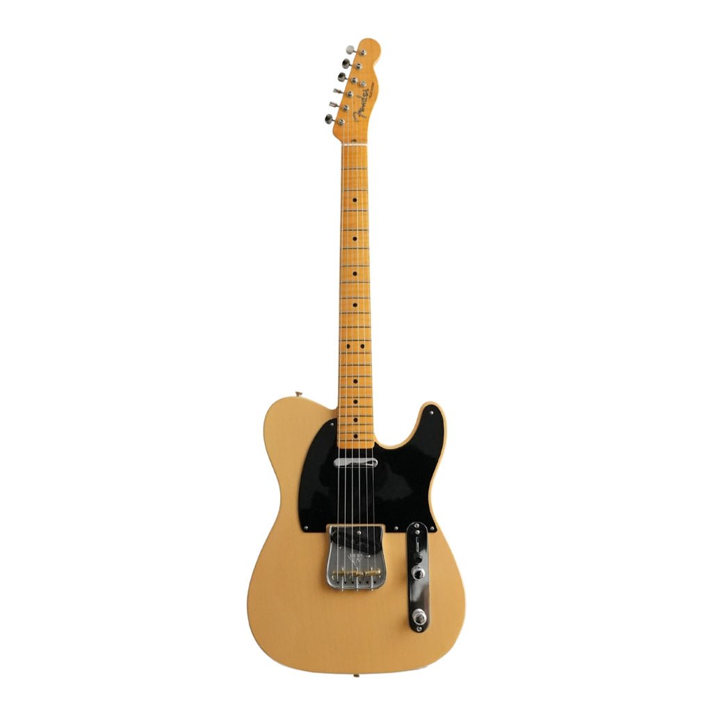Fender Custom Shop 1952 Telecaster Deluxe Closet Classic Masterbuilt Greg Fessler - Nocaster Blonde Electric Guitars Sky Music