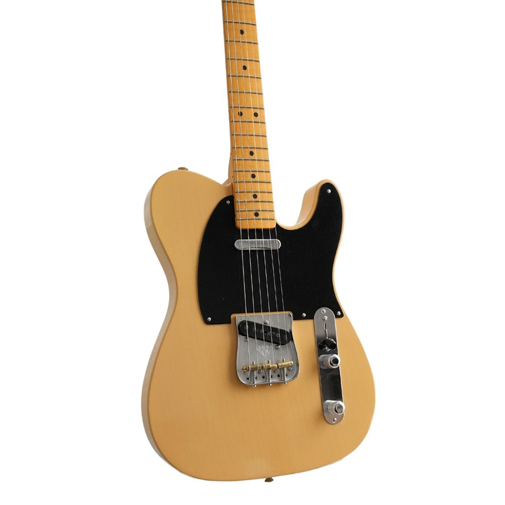 Fender Custom Shop 1952 Telecaster Deluxe Closet Classic Masterbuilt Greg Fessler - Nocaster Blonde Electric Guitars Sky Music