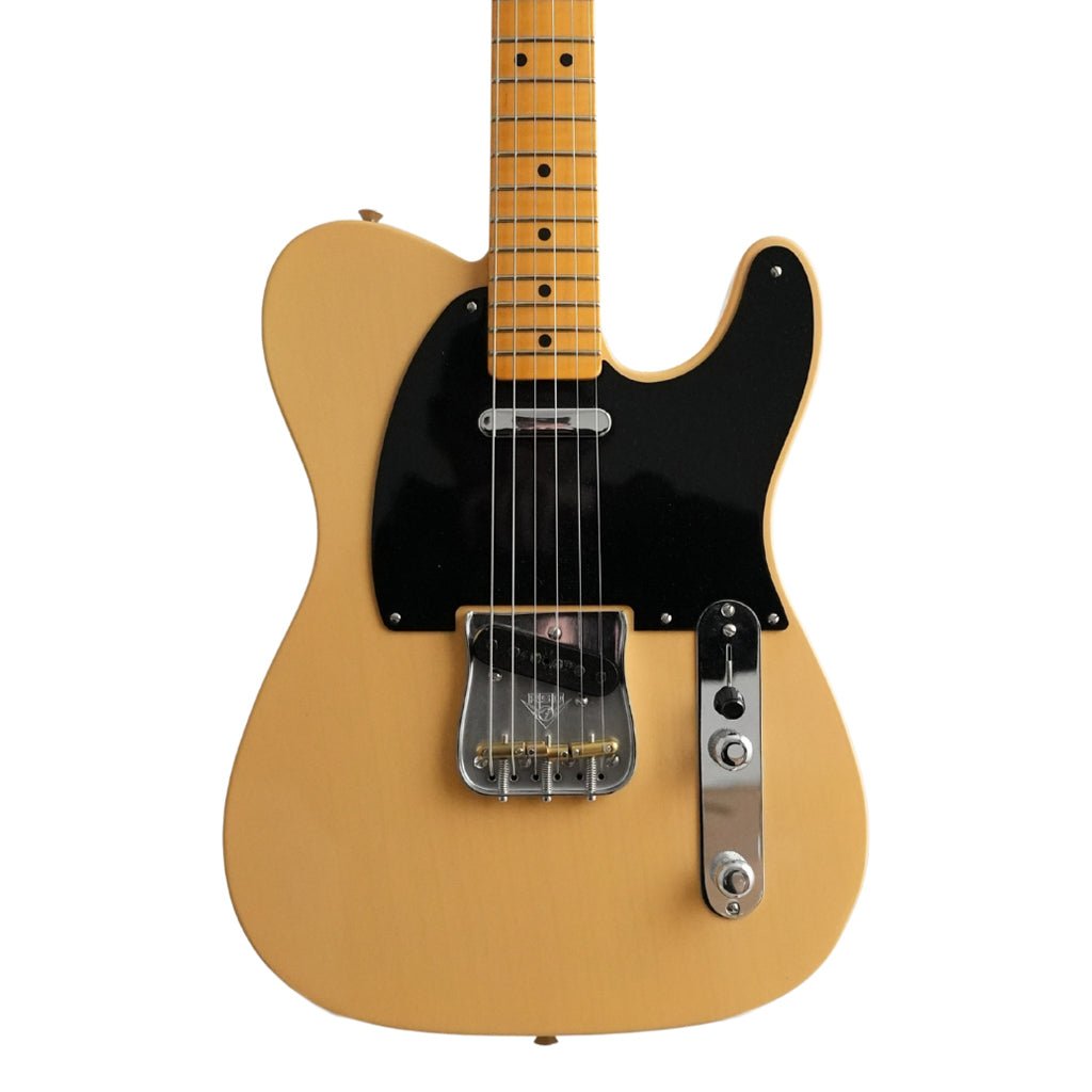 Fender Custom Shop 1952 Telecaster Deluxe Closet Classic Masterbuilt Greg Fessler - Nocaster Blonde Electric Guitars Sky Music