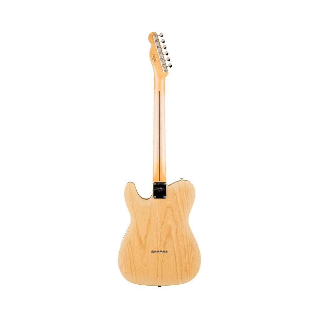 Fender Custom Shop 1955 Telecaster Journeyman Relic with Closet Classic Hardware - Super Aged Natural Blonde Electric Guitars Sky Music