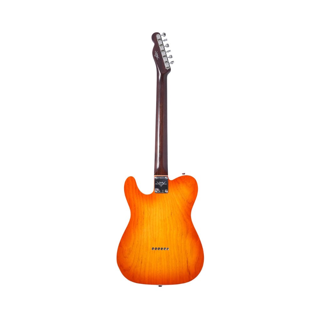 Fender Custom Shop 60 Telecaster Custom Roadworn NOS - Sienna Sunburst Electric Guitars Sky Music