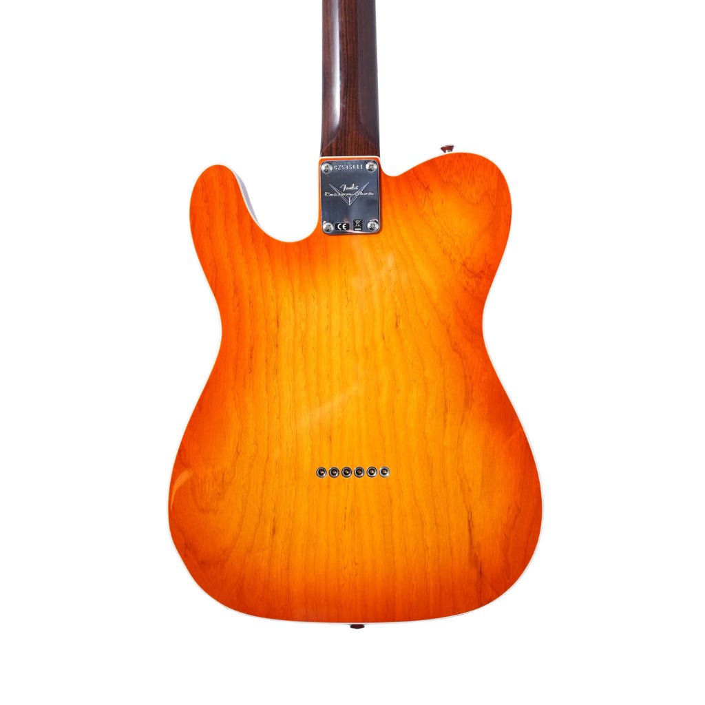Fender Custom Shop 60 Telecaster Custom Roadworn NOS - Sienna Sunburst Electric Guitars Sky Music
