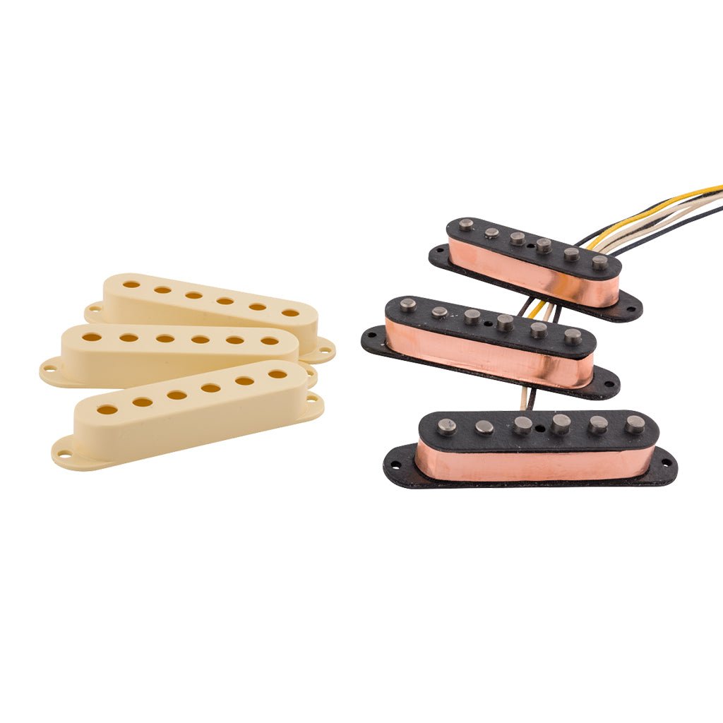 Fender Custom Shop Dual Mag II Stratocaster Pickups - Set of 3 Electric Guitar Pickups Sky Music
