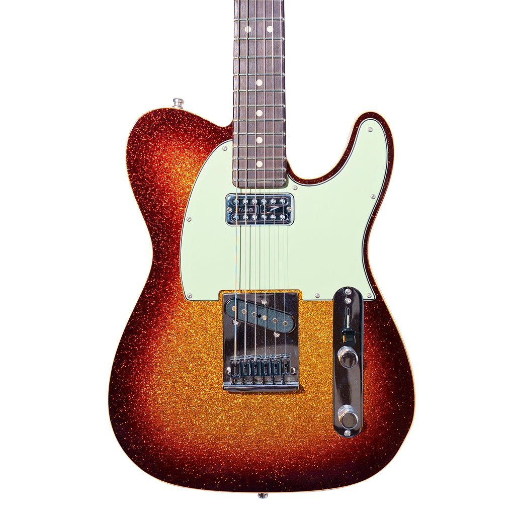 Fender Custom Shop Dual Stack HS Telecaster Closet Classic - 3 Colour Sparkle Sunburst Electric Guitars Sky Music