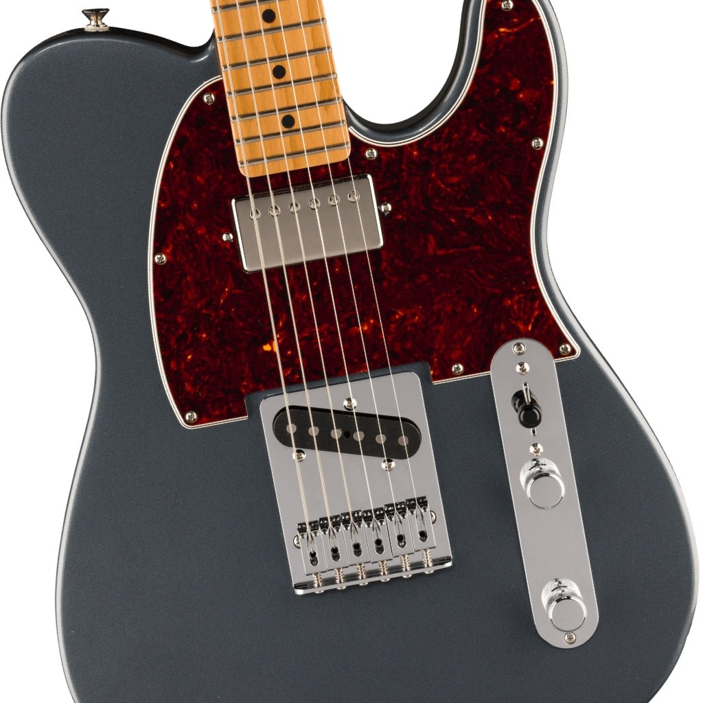 Fender Dealer Exclusive Player II Telecaster - Charcoal Frost Metallic, Maple Fingerboard Electric Guitars Sky Music