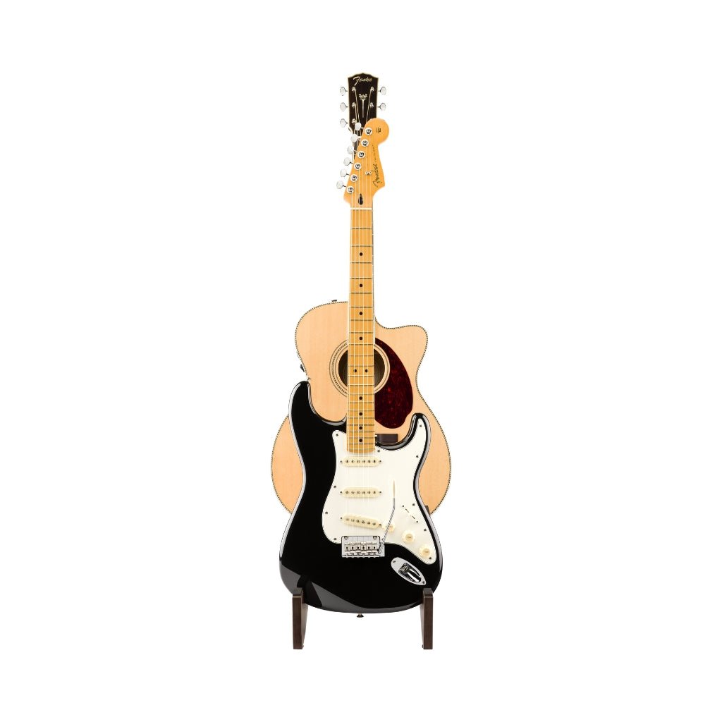 Fender Deluxe Wooden 2-Tier Multi Stand - Walnut Guitar Stands Sky Music