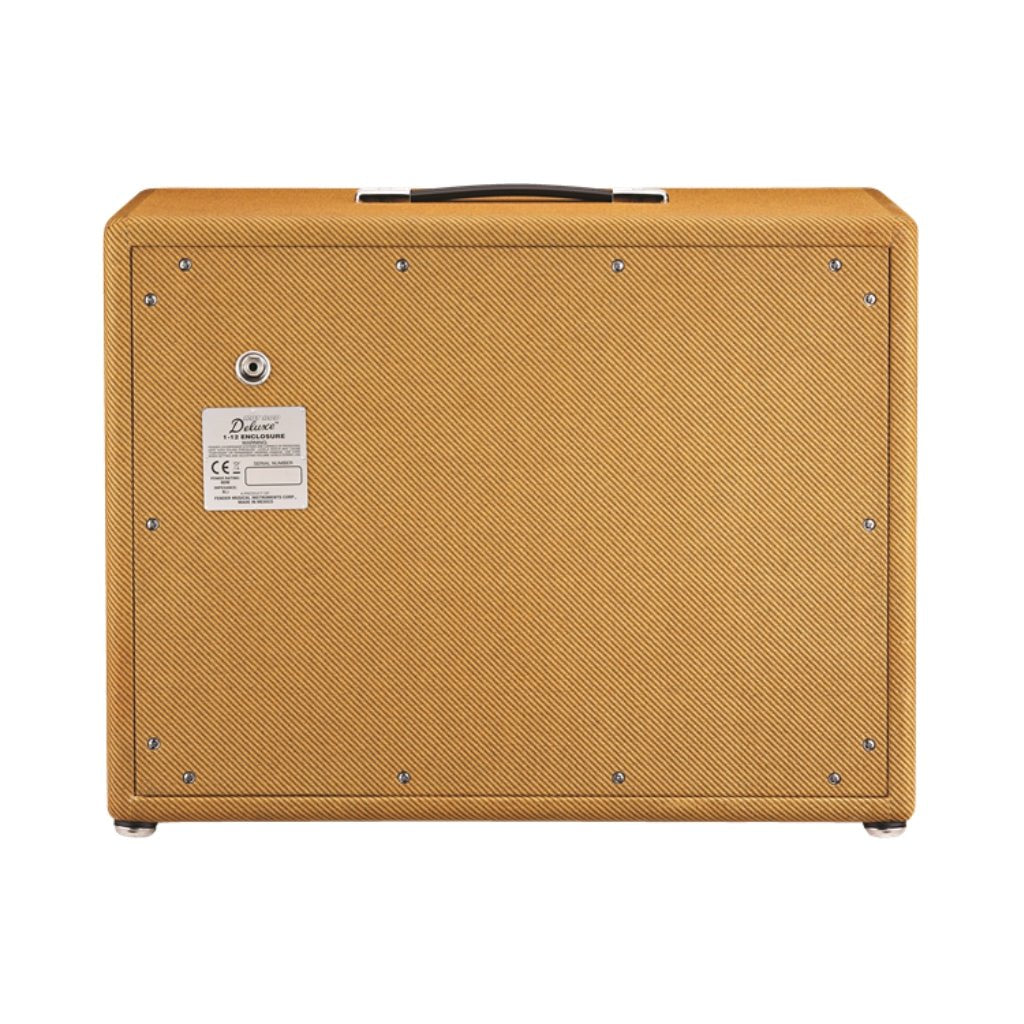 Fender Hot Rod Deluxe 112 80-watt 1x12-inch Extension Cabinet - Lacquered Tweed Speaker Cabinets Sky Music