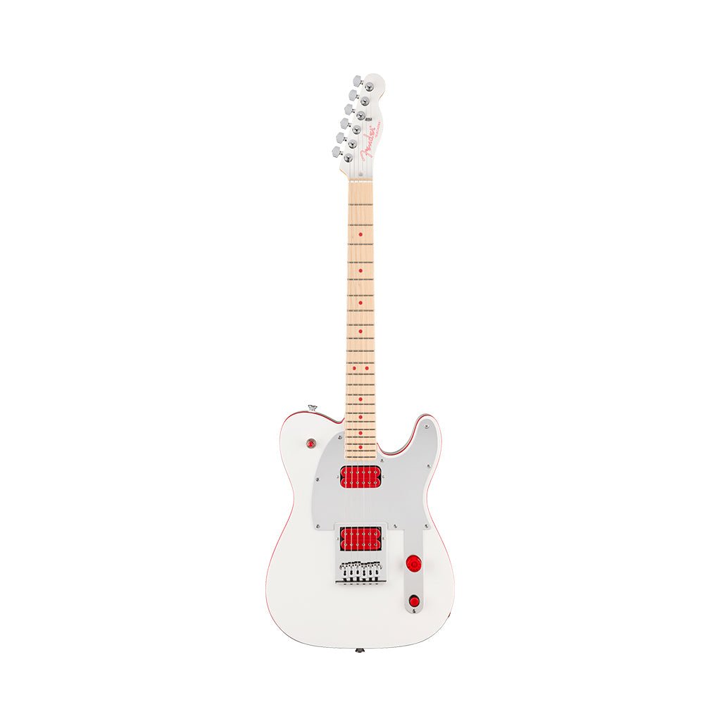 Fender John 5 Ghost Telecaster Electric Guitar - White Electric Guitars Sky Music