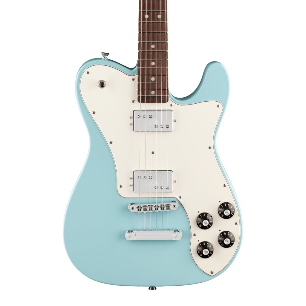Fender Kingfish Delta Day Telecaster Deluxe Electric Guitar - Daphne Blue Electric Guitars Sky Music